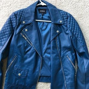 Express leather jacket